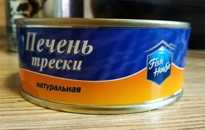 Печень трески Fish House