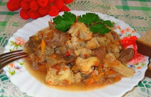 Тушение мяса