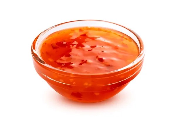 sweet and sour sauce isolated on white background with clipping path - Соус 