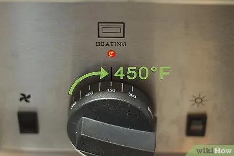 Step 1 Разогрейте духовку до 230 °C.