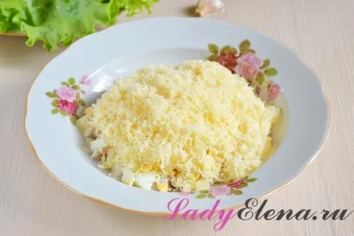 Куриное филе с ананасами — самый простой и вкусный салат с курицей, ананасом и сыром — фото рецепт