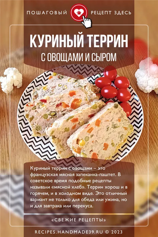 Террин из курицы