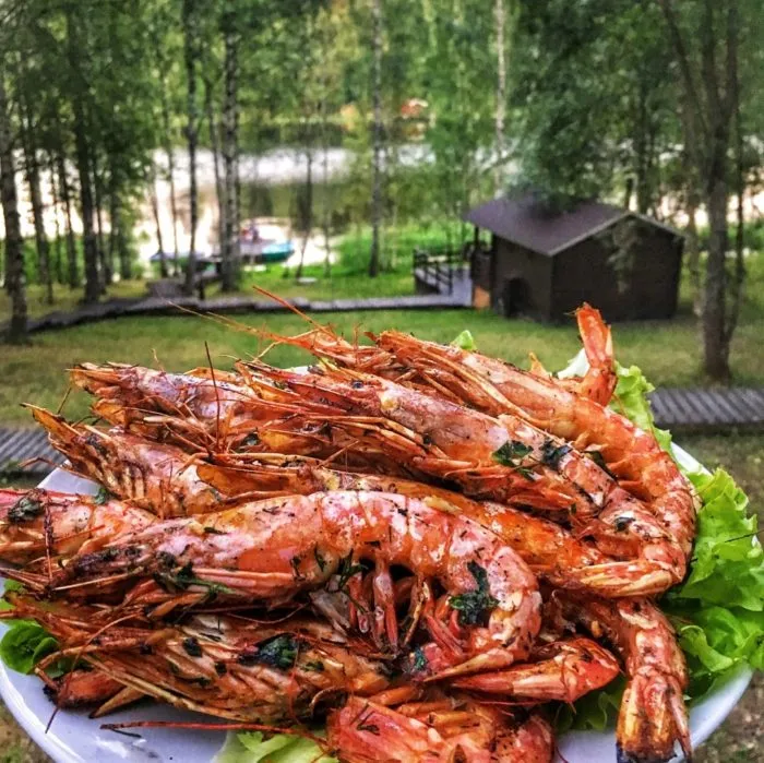 Японский суп с корбикулой и лимоном