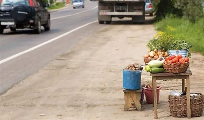 Бабушки на трассе. Почему не стоит покупать продукты у придорожных торговок